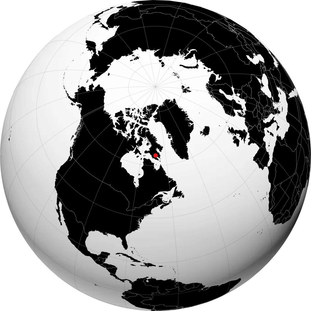 Iqaluit no globo