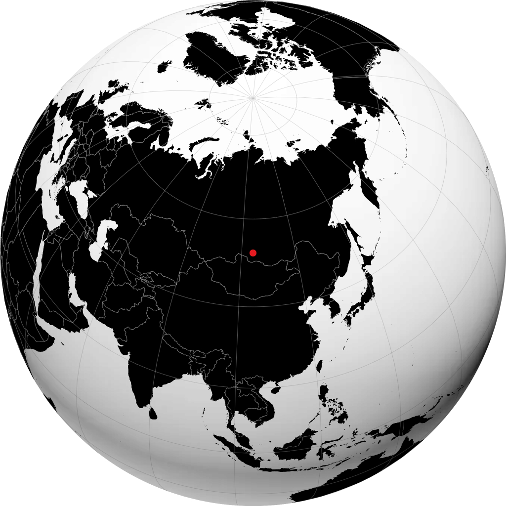 Irkutsk no globo