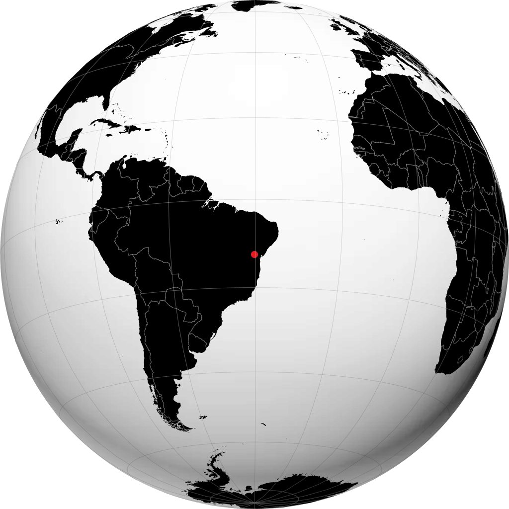 Itaberaba no globo