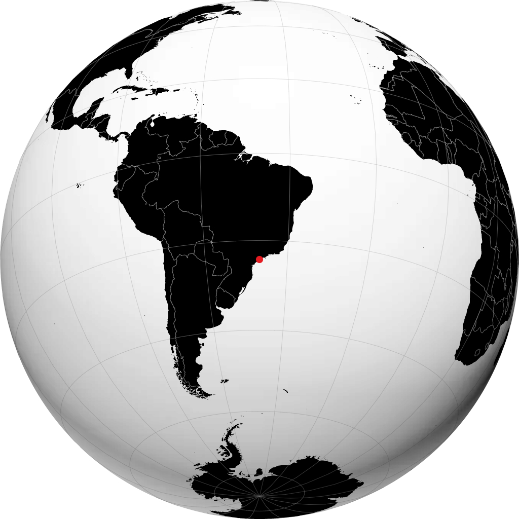 Itanhaém no globo