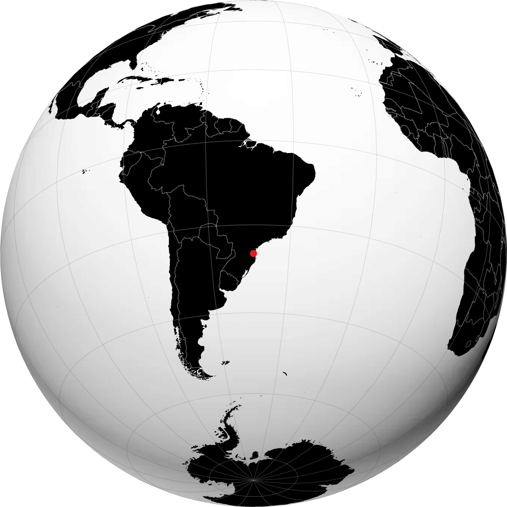 Jaraguá do Sul no globo