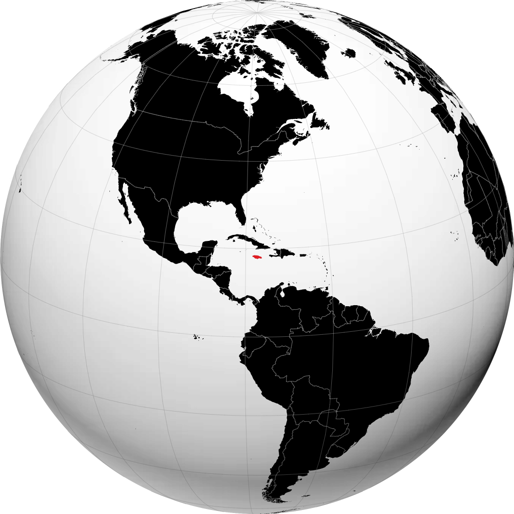 Jamaica no globo