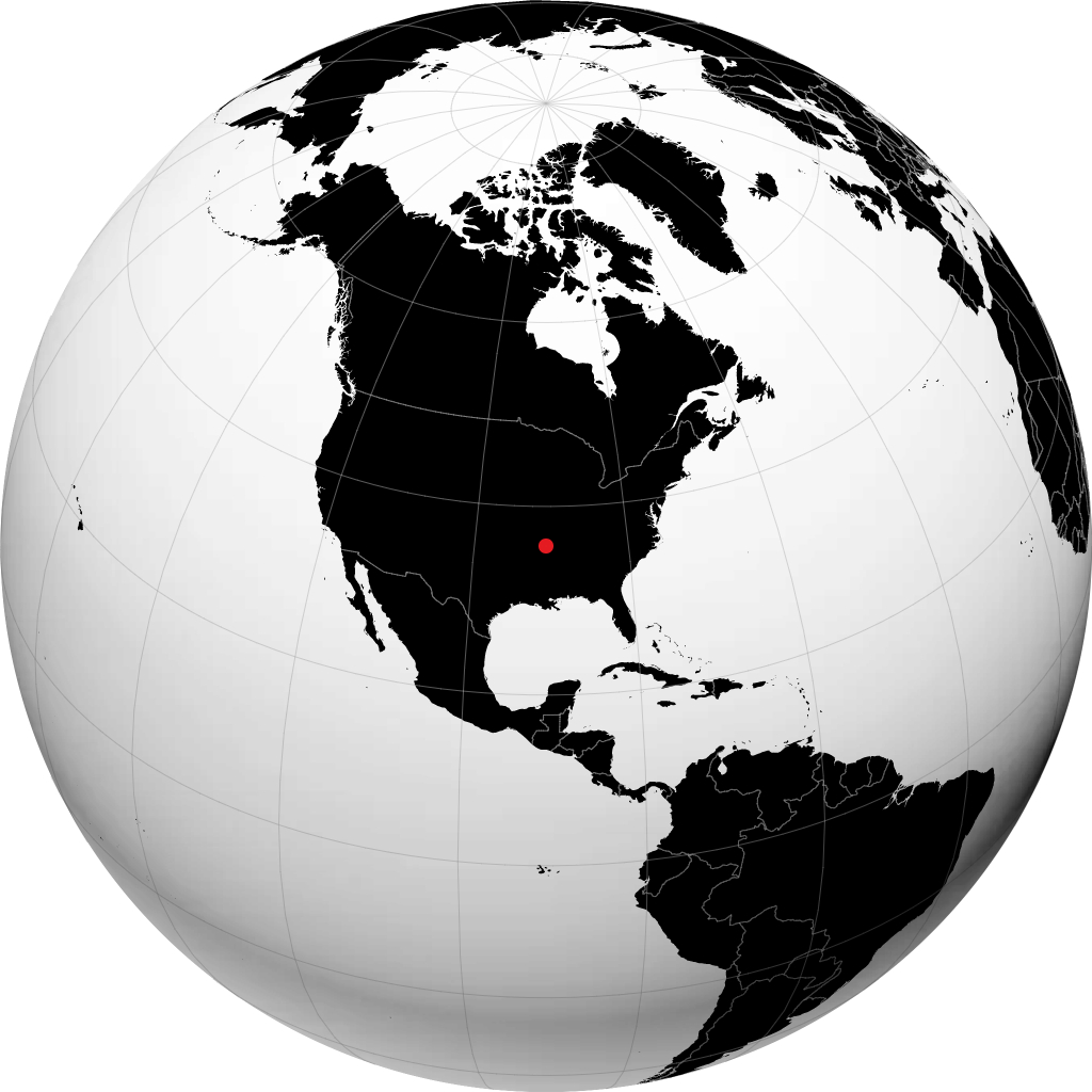 Jonesboro no globo
