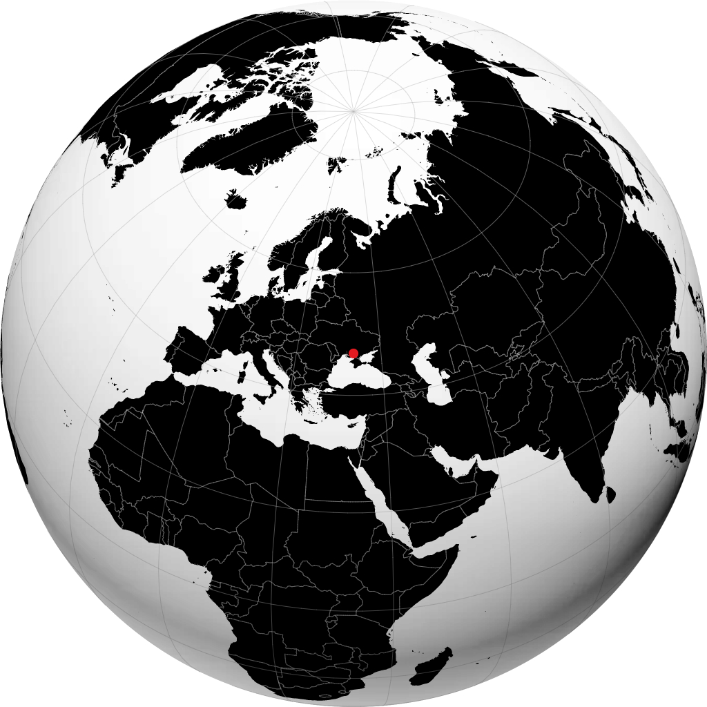 Kakhovka no globo