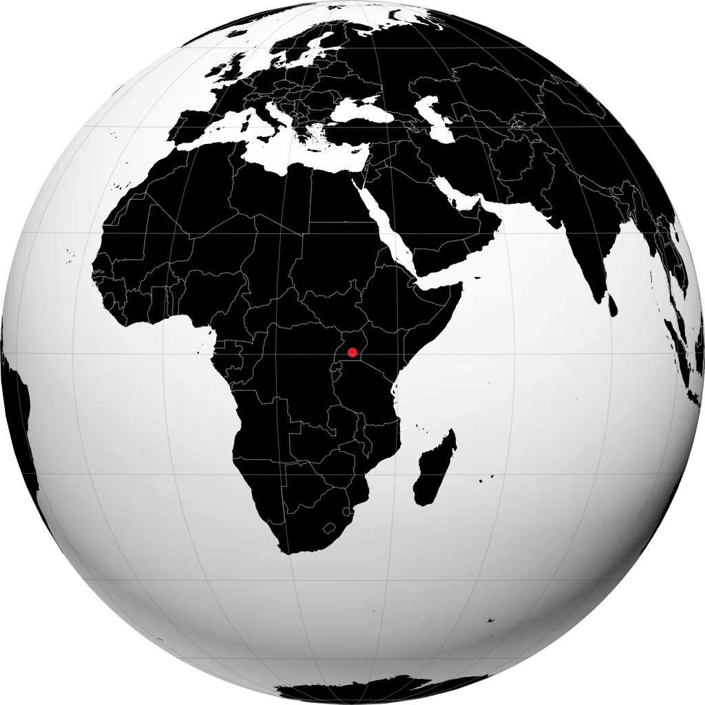 Kampala no globo