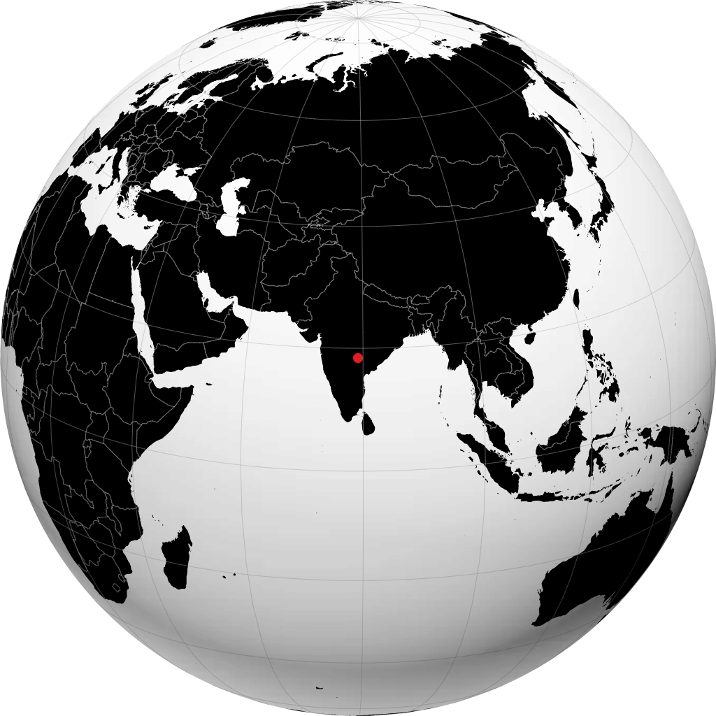 Karimnagar no globo