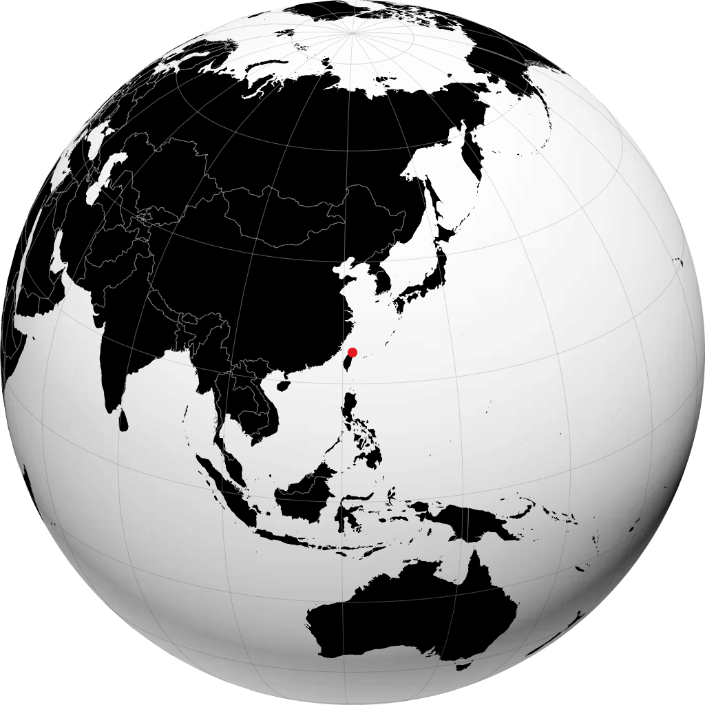 Keelung no globo