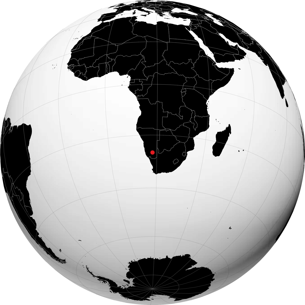 Keetmanshoop no globo
