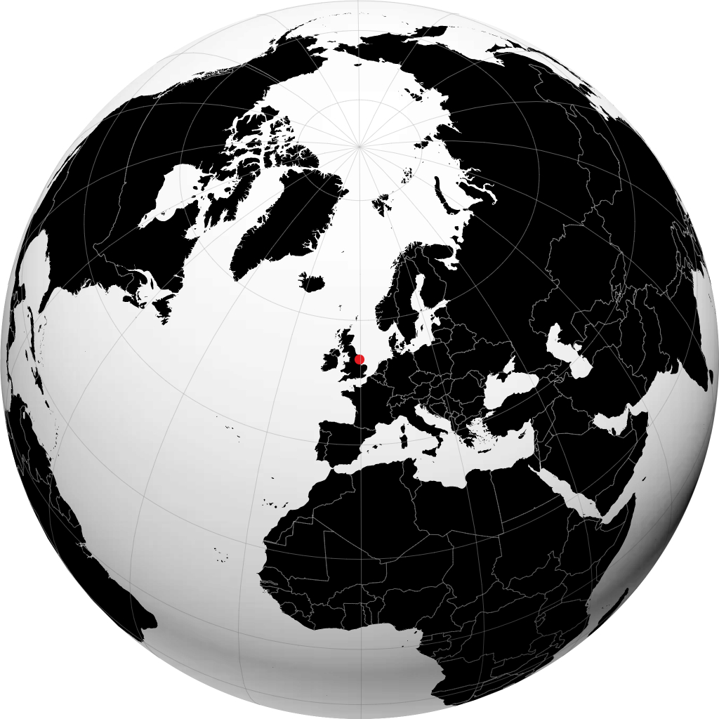Kingston upon Hull no globo