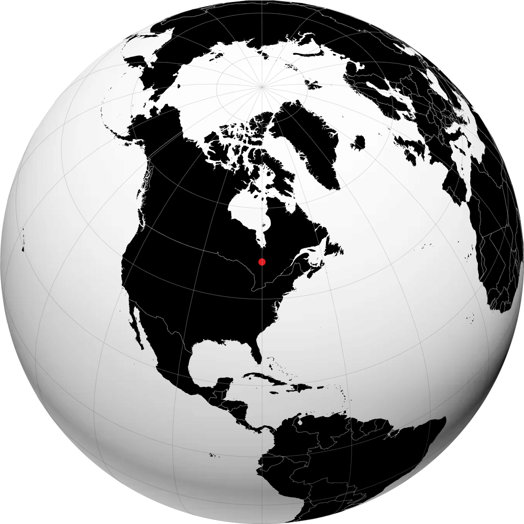 Kirkland Lake no globo