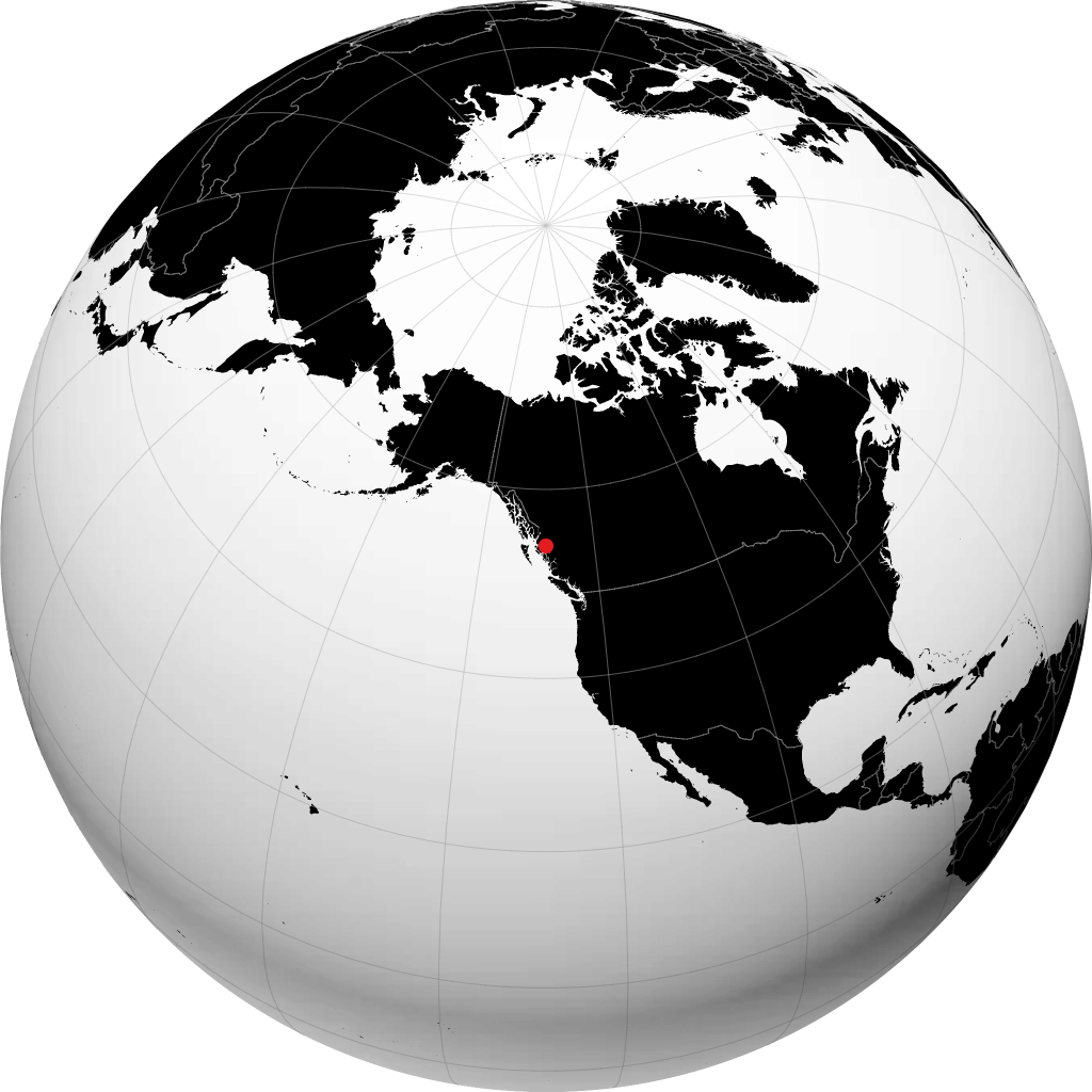 Kitimat no globo