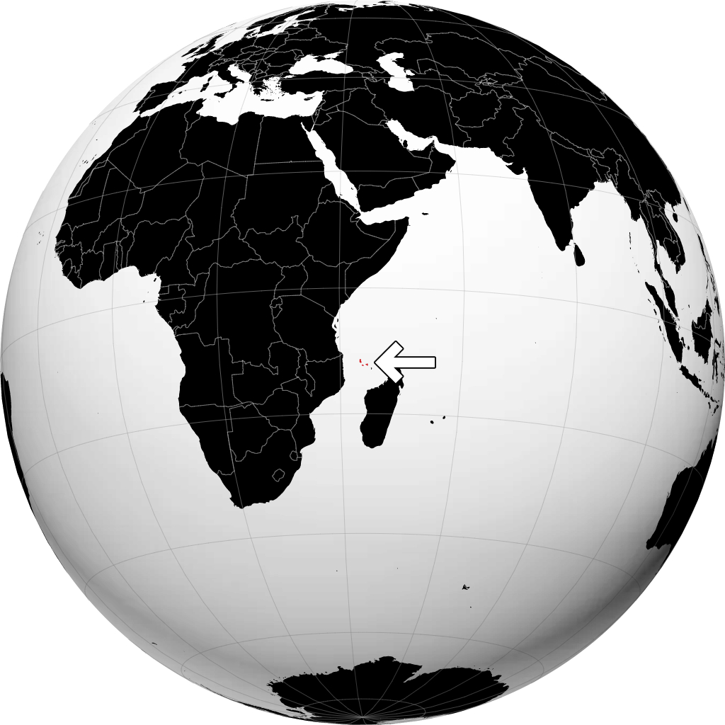 Comores no globo