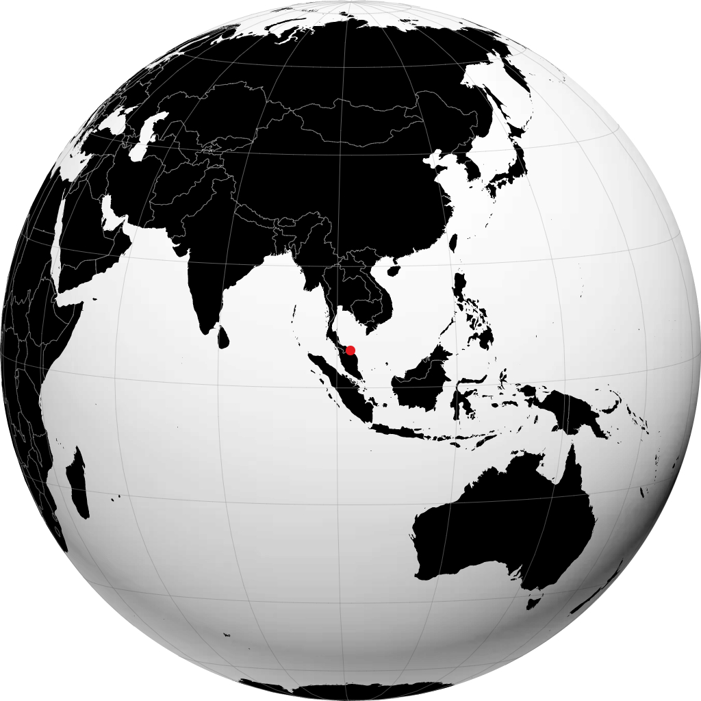 Kota Bharu no globo