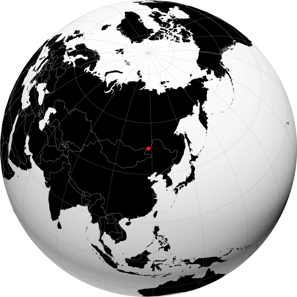 Krasnokamensk no globo