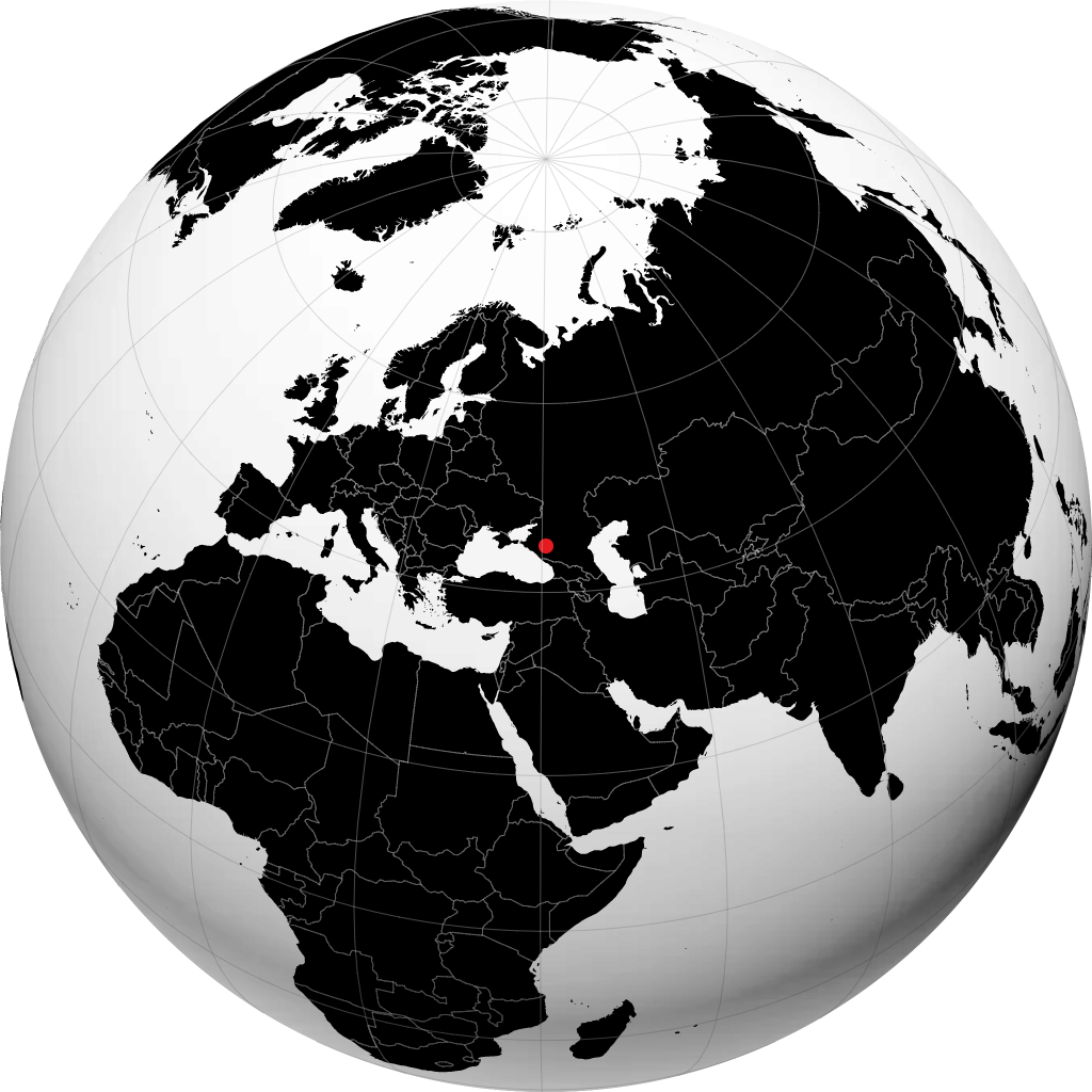 Kurganinsk no globo