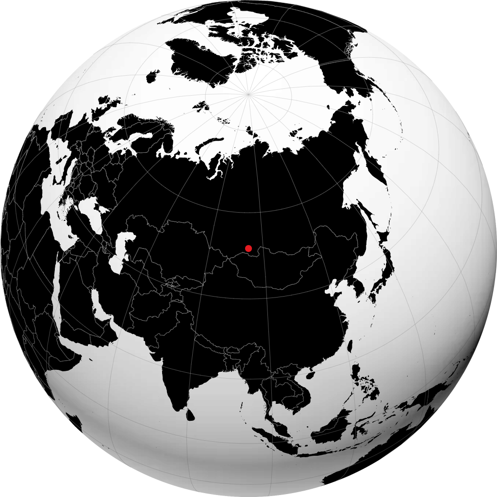 Kyzyl no globo