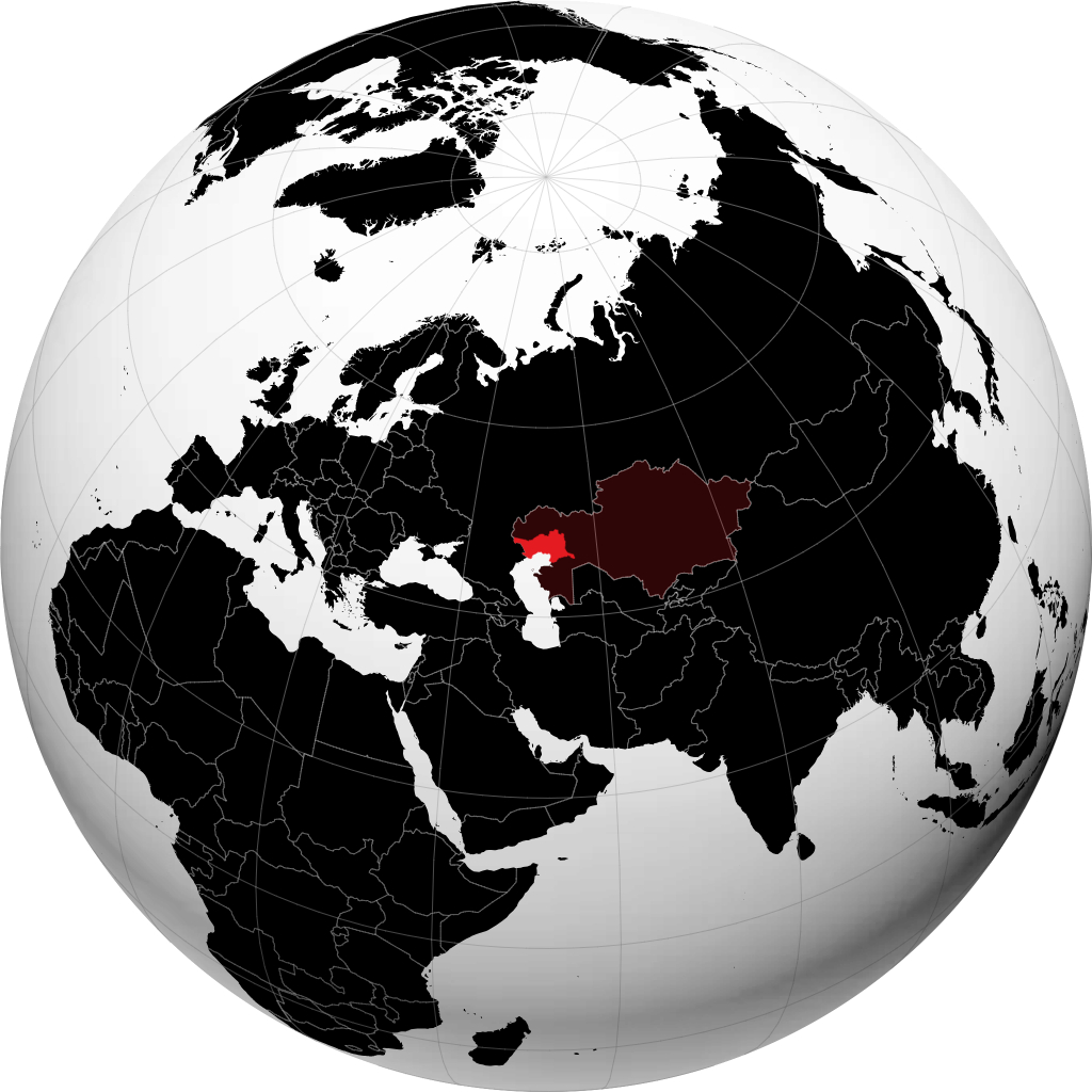 Província de Atyrau no globo