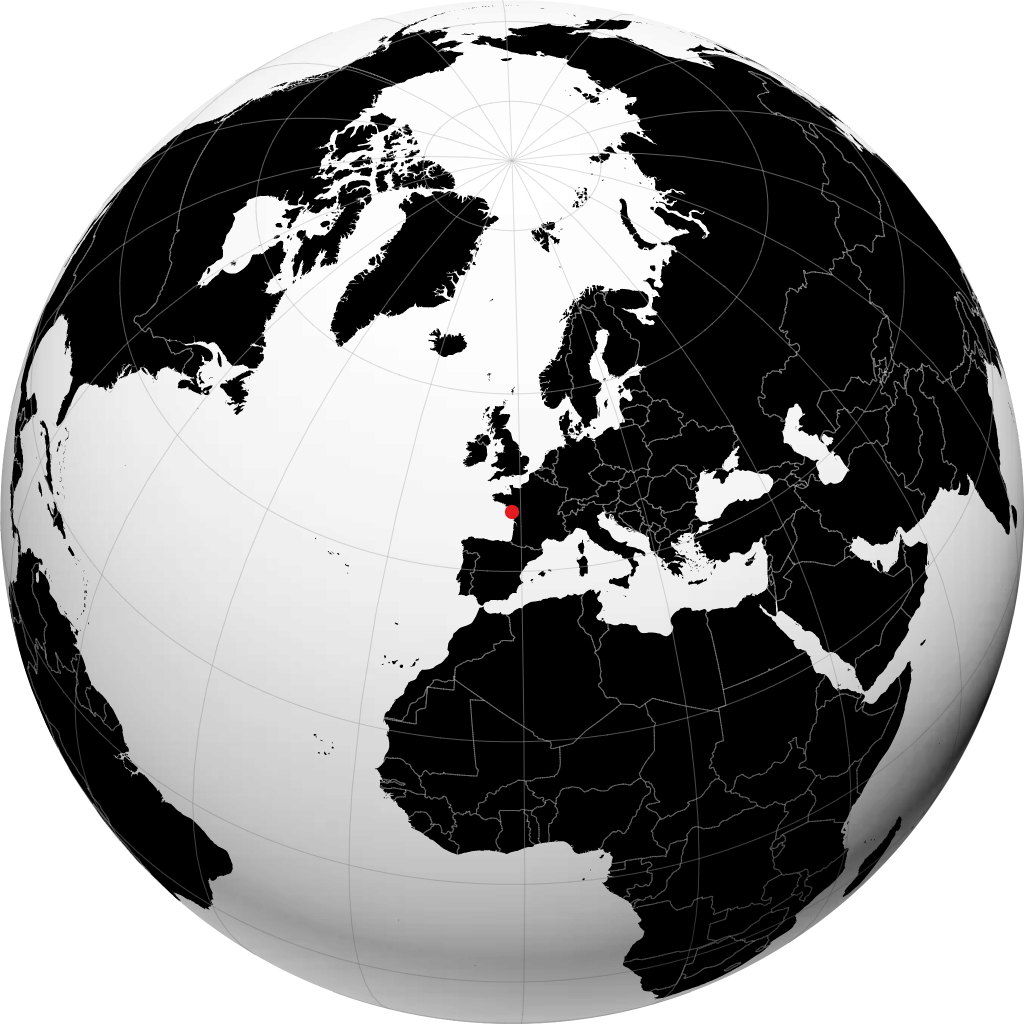 La Roche-sur-Yon no globo