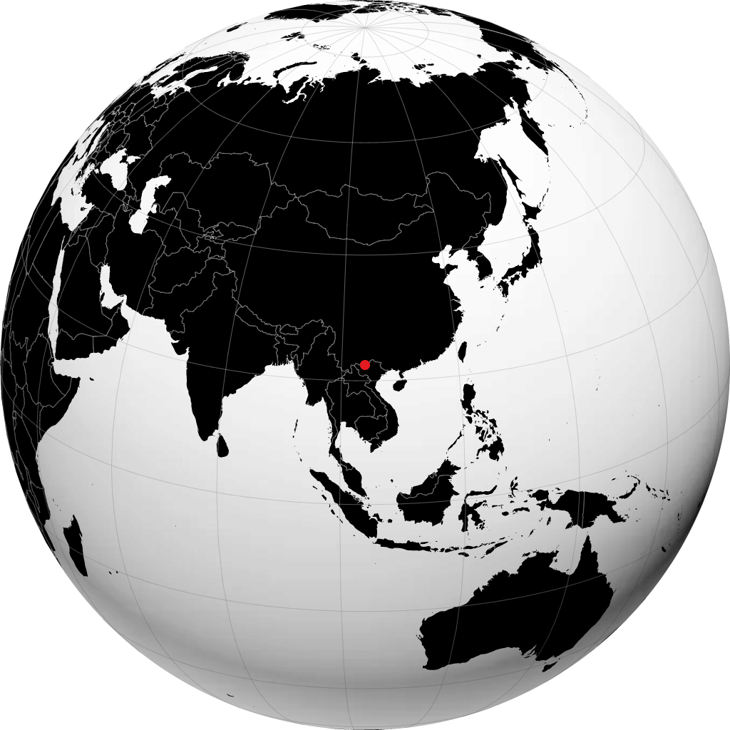 Lao Cai no globo