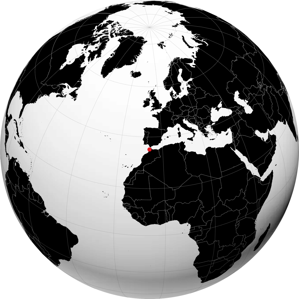 Larache no globo