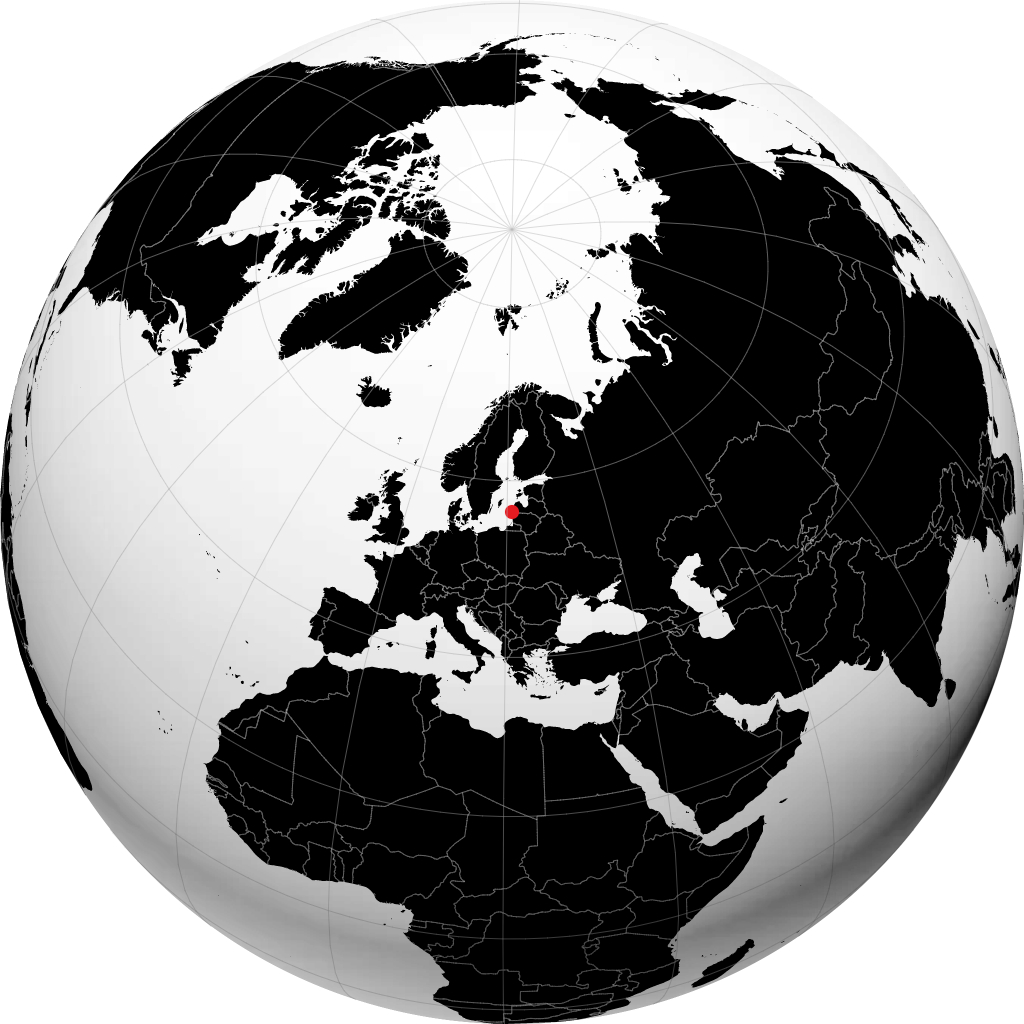 Liepāja no globo