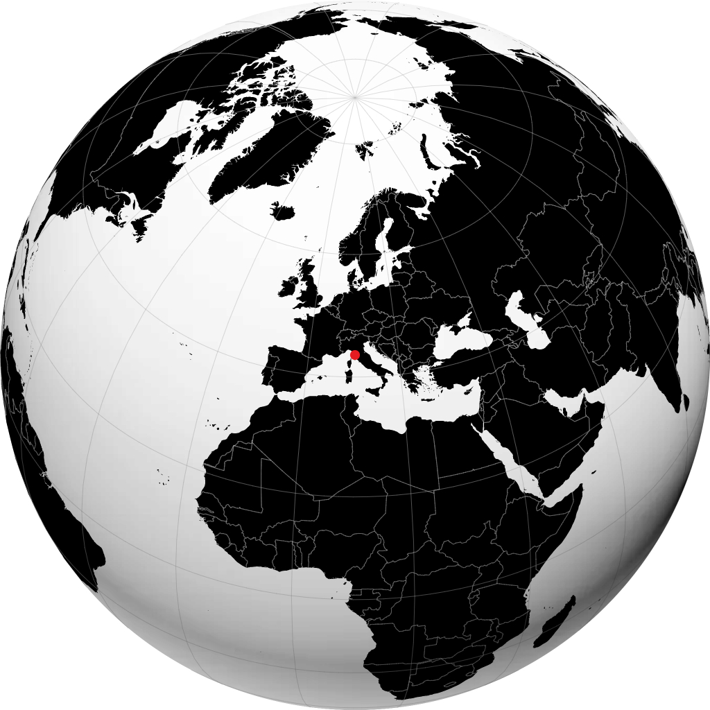 Livorno no globo