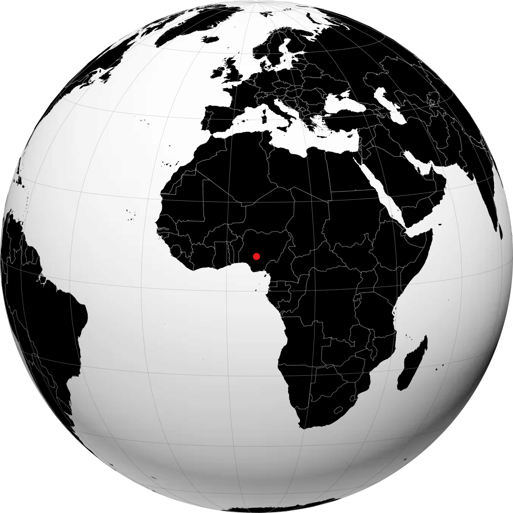 Lokoja no globo