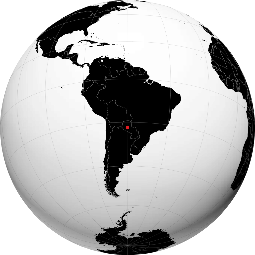 Loma Plata no globo