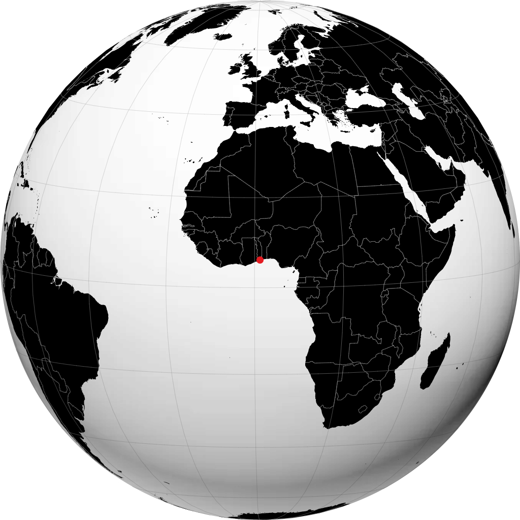 Lomé no globo