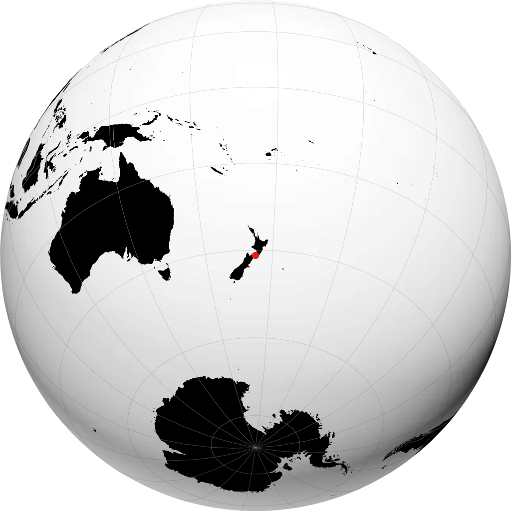 Lower Hutt no globo