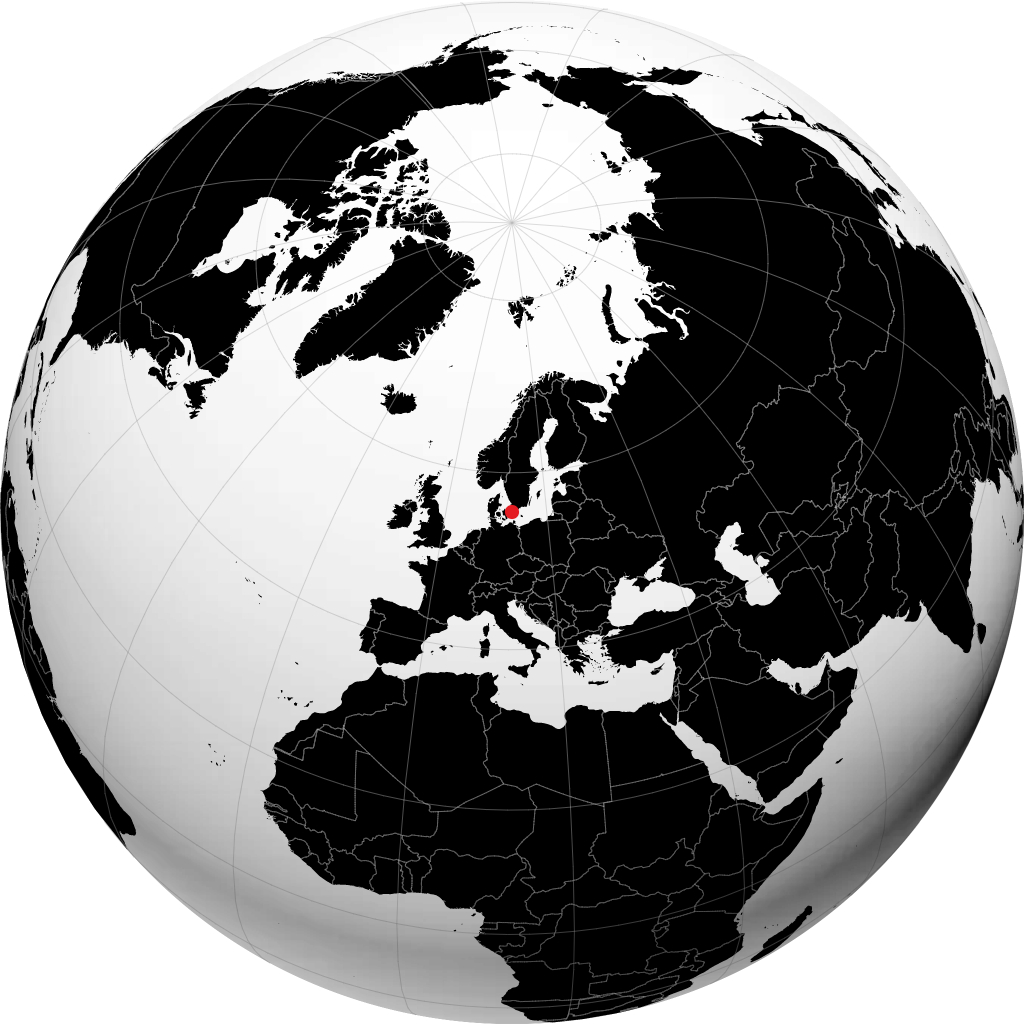 Malmö no globo