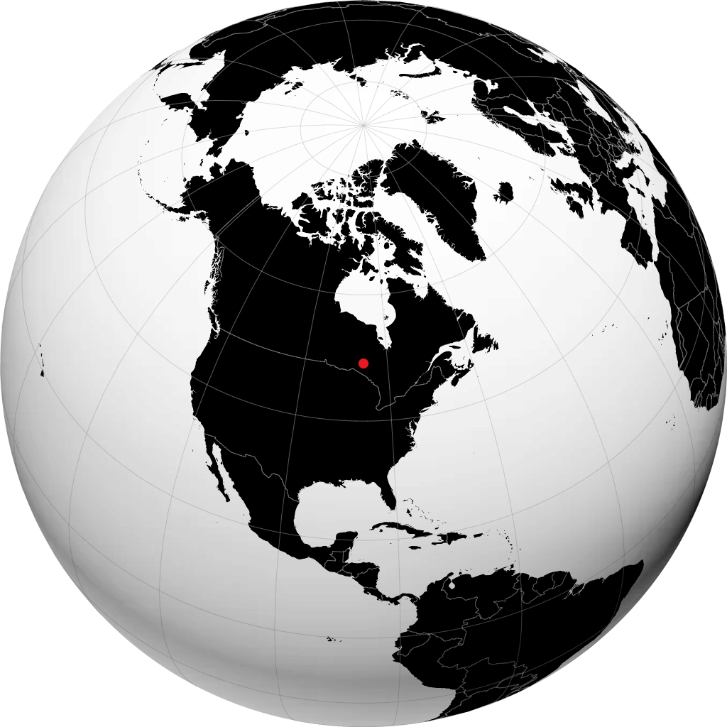 Manitouwadge no globo