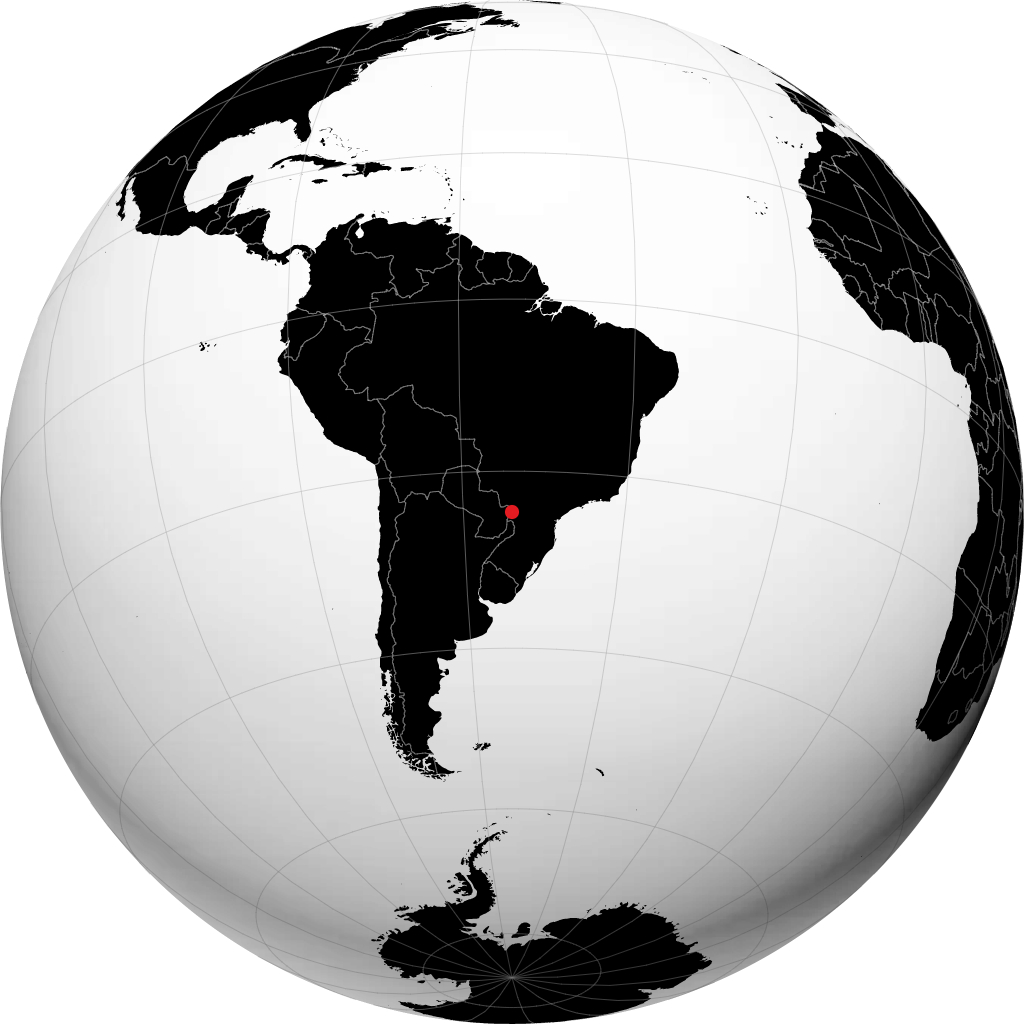 Marechal Cândido Rondon no globo