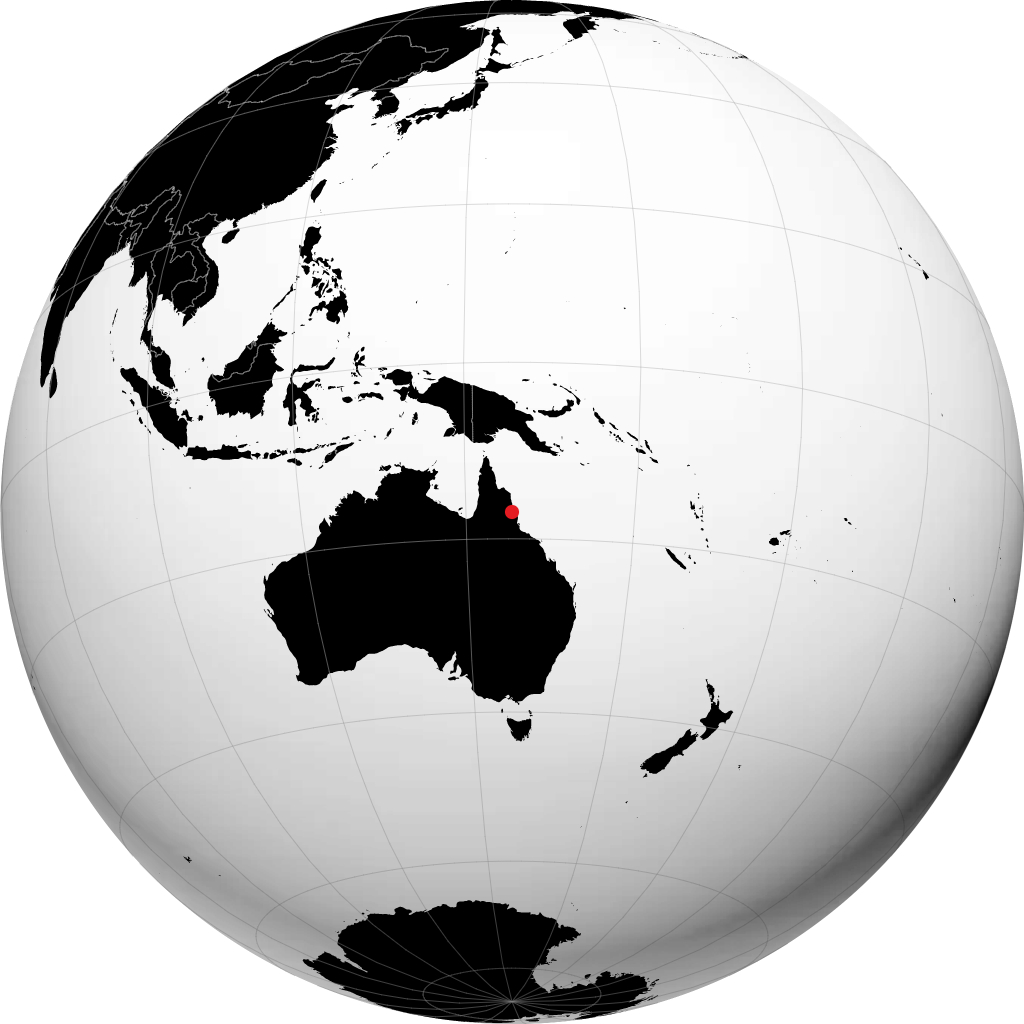 Mareeba no globo