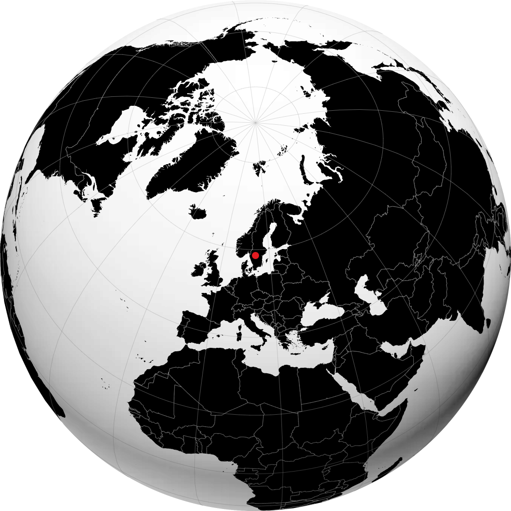 Mariestad no globo