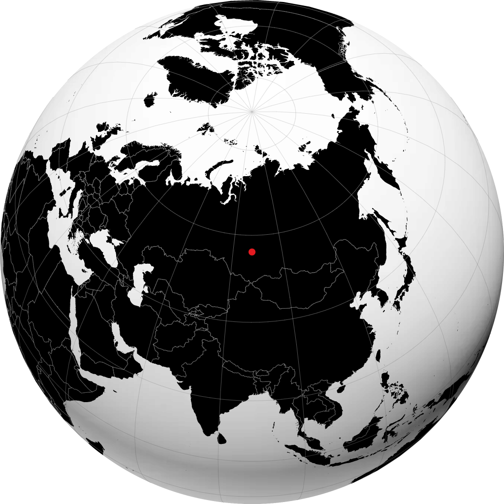Mariinsk no globo