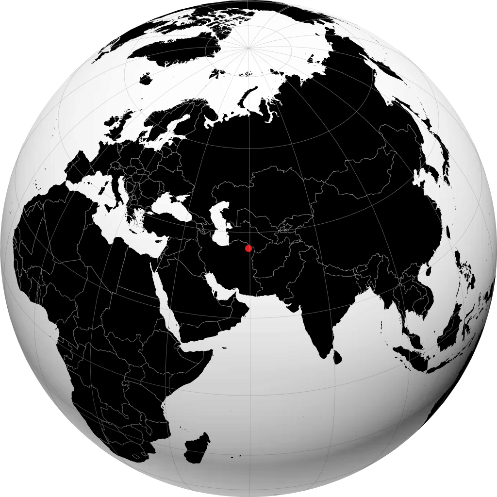 Mashhad no globo