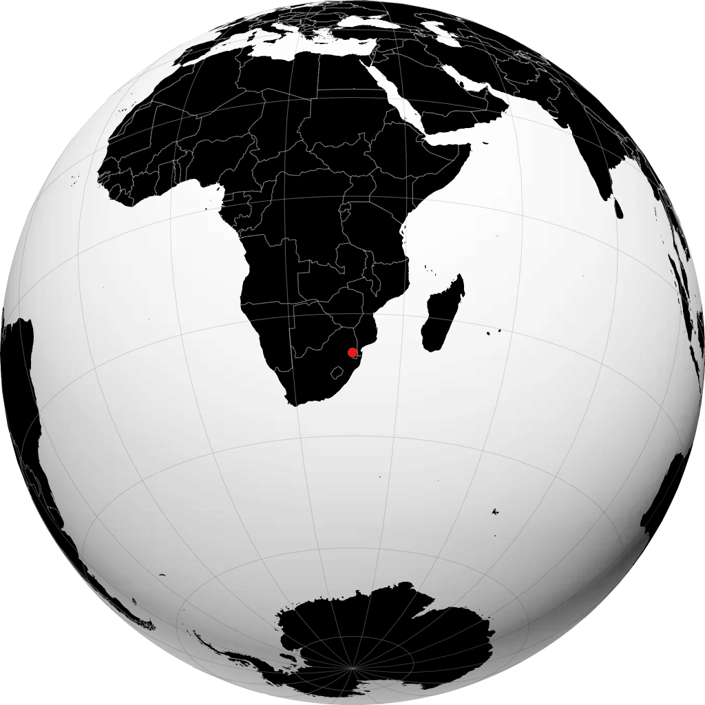 Mbabane no globo