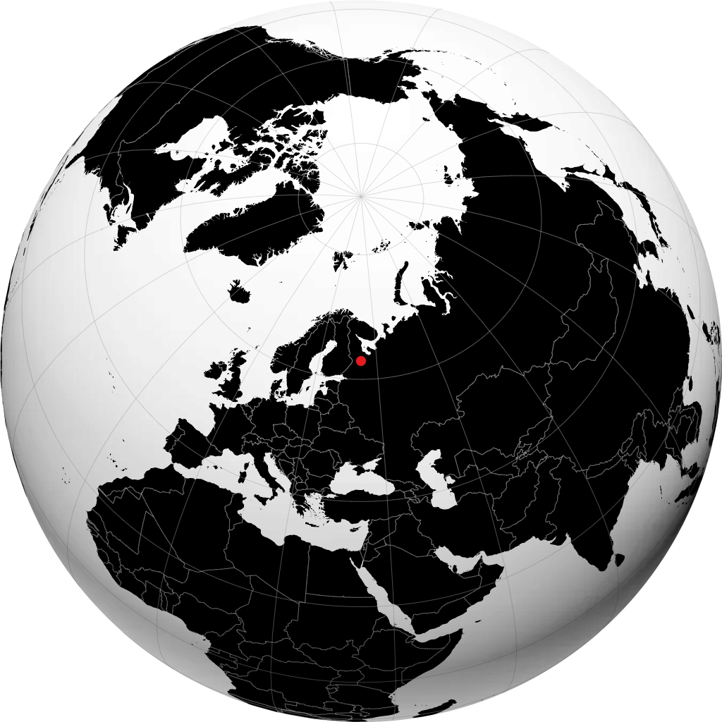 Medvezh'yegorsk no globo