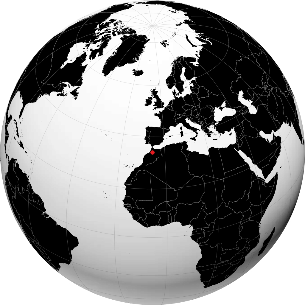 Meknès no globo