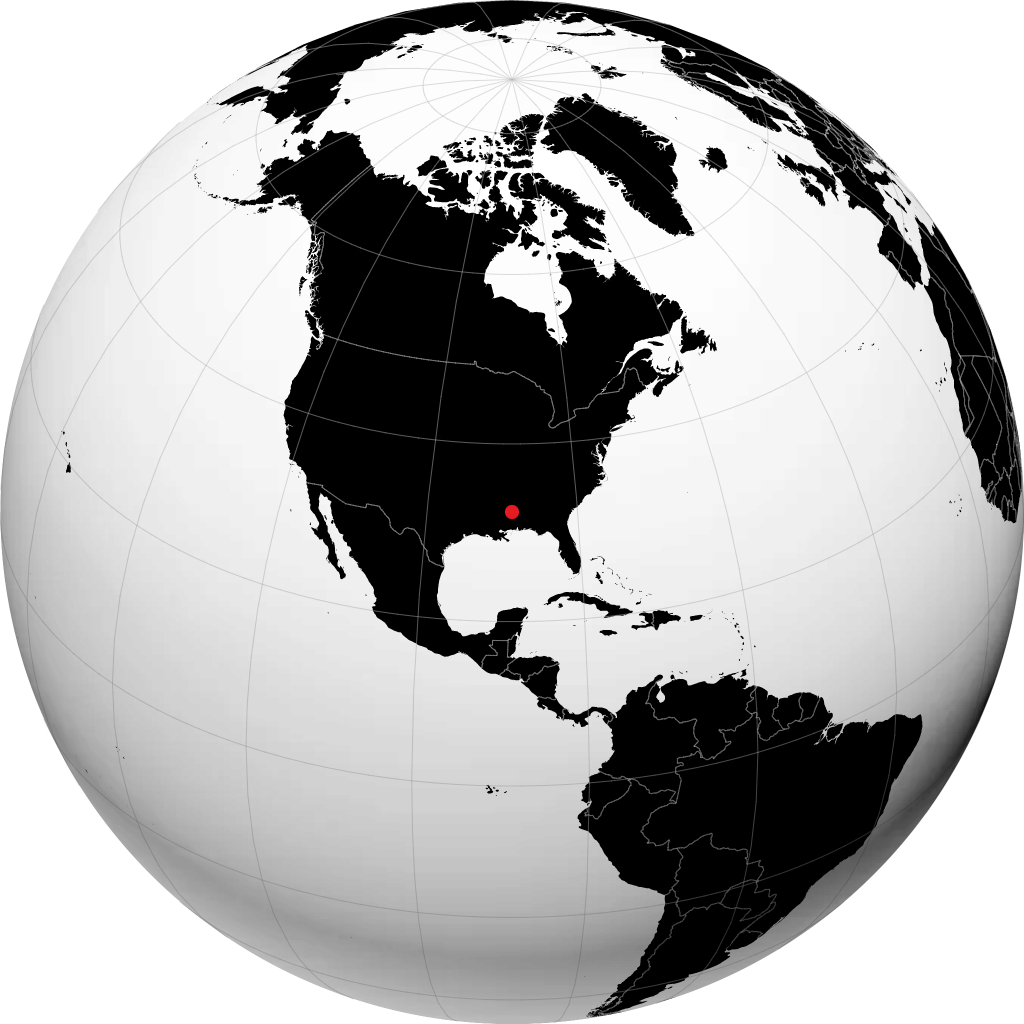 Meridian no globo