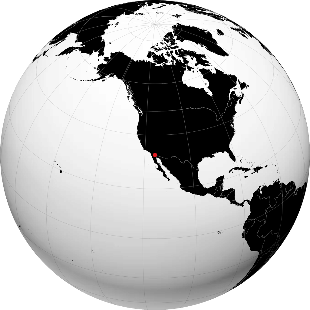 Mexicali no globo