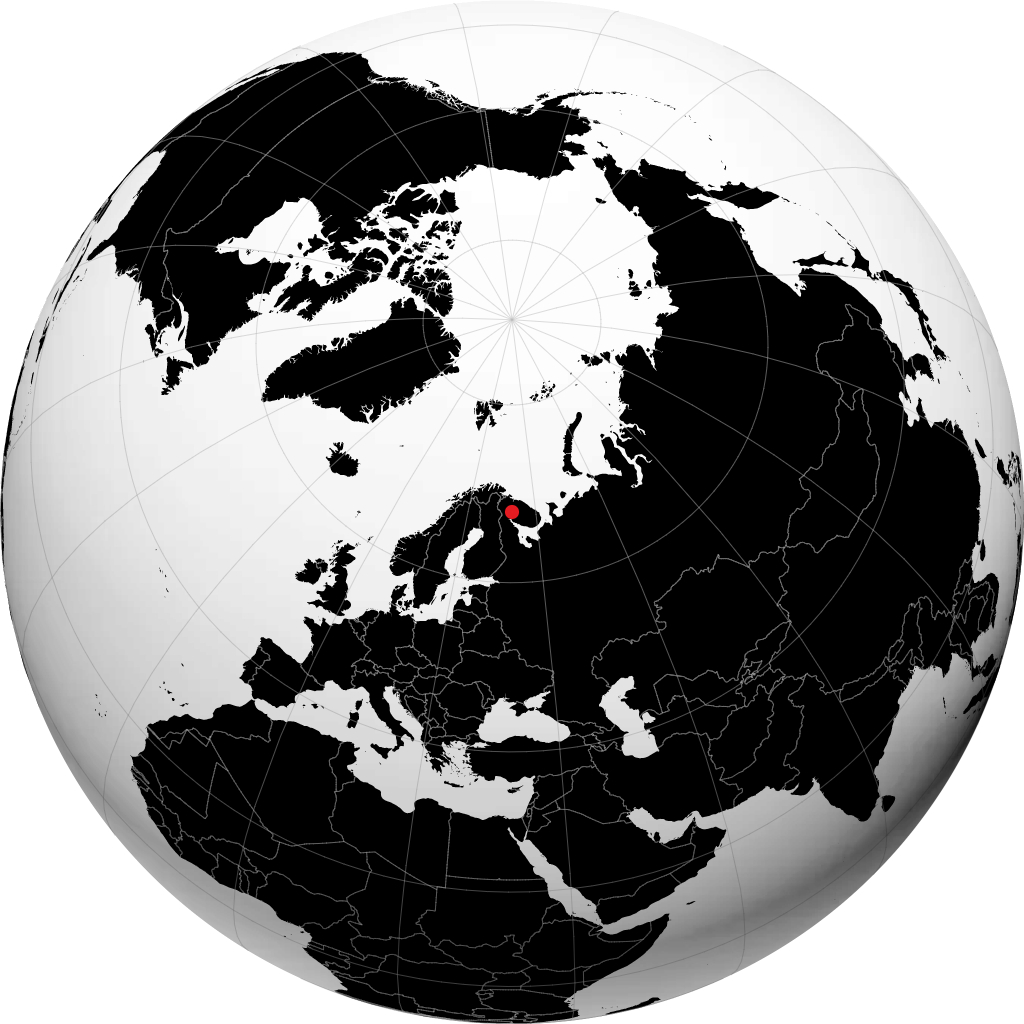 Monchegorsk no globo