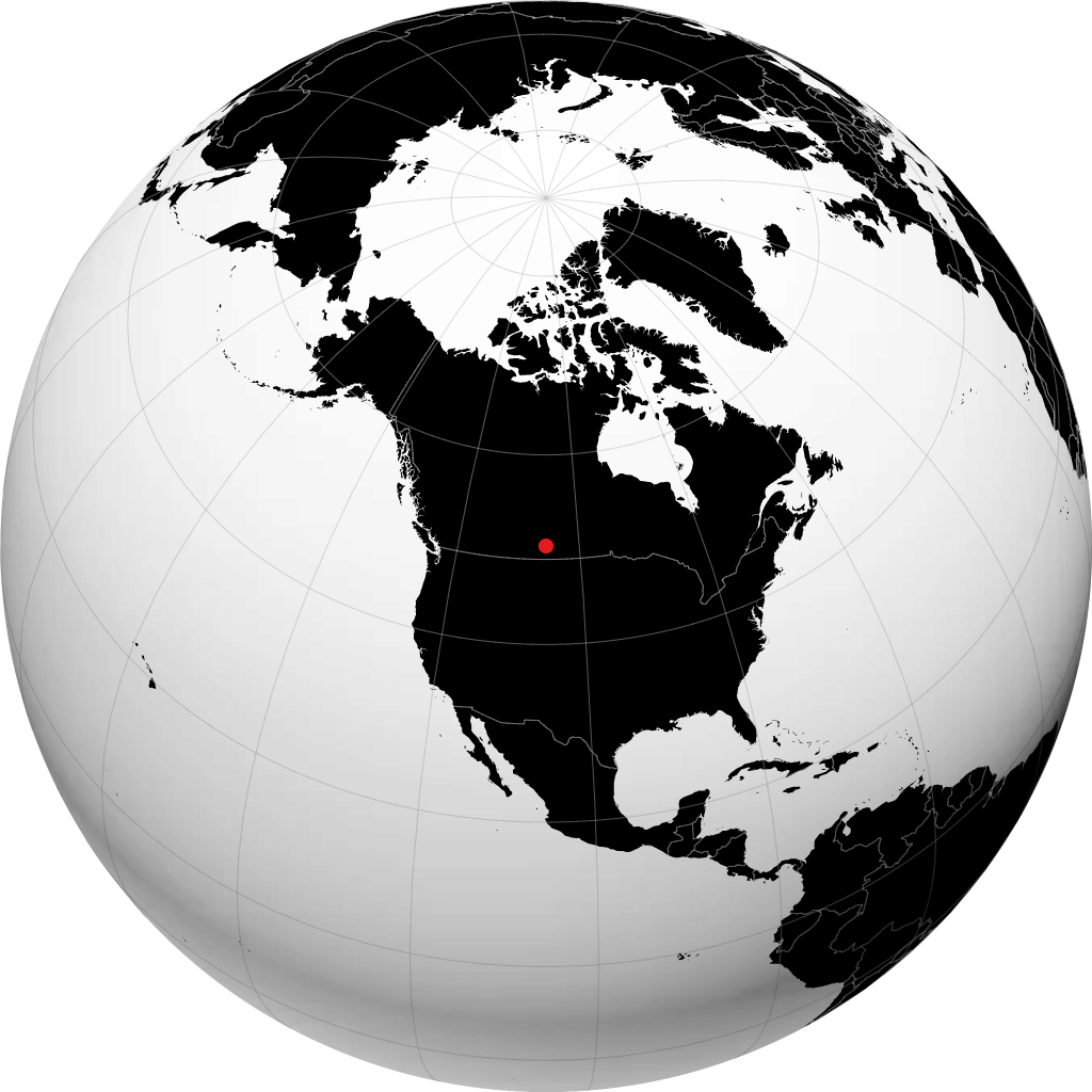 Moose Jaw no globo