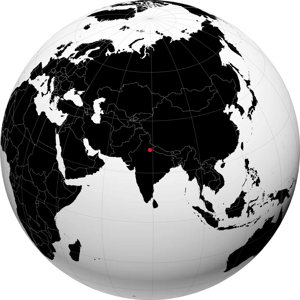 Moradabad no globo