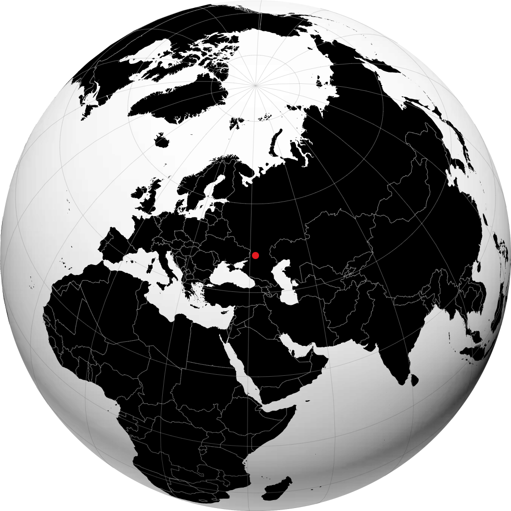Morozovsk no globo