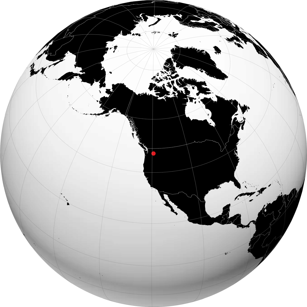 Moses Lake no globo