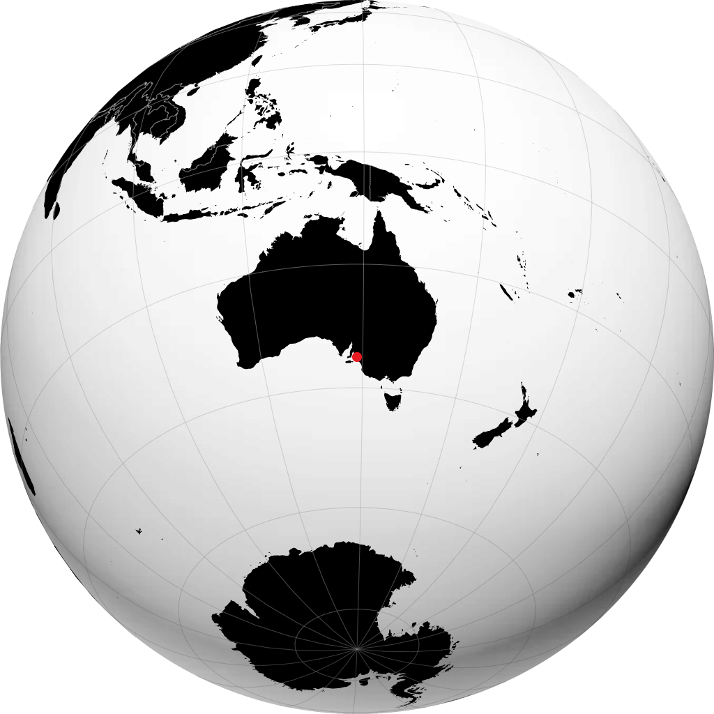 Mount Barker no globo