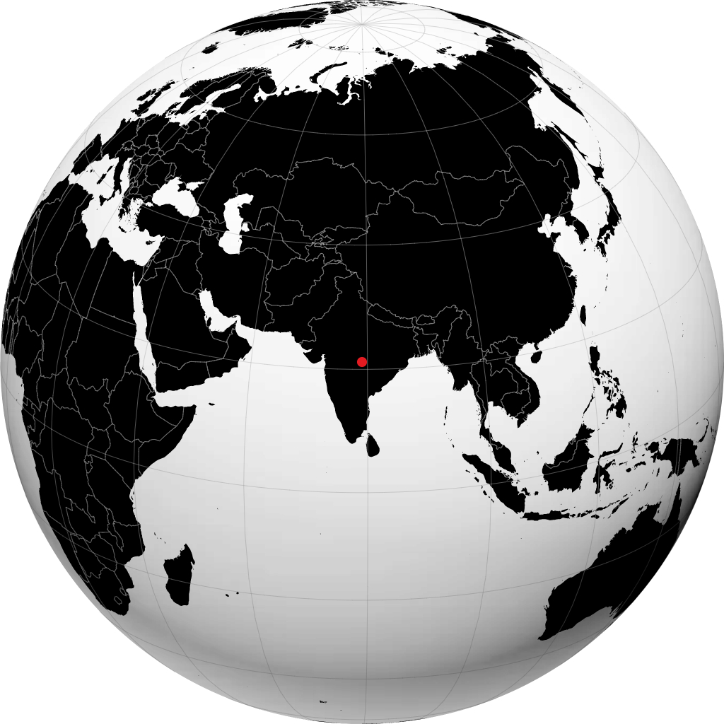 Nagpur no globo