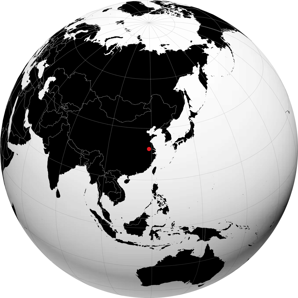 Nanquim no globo